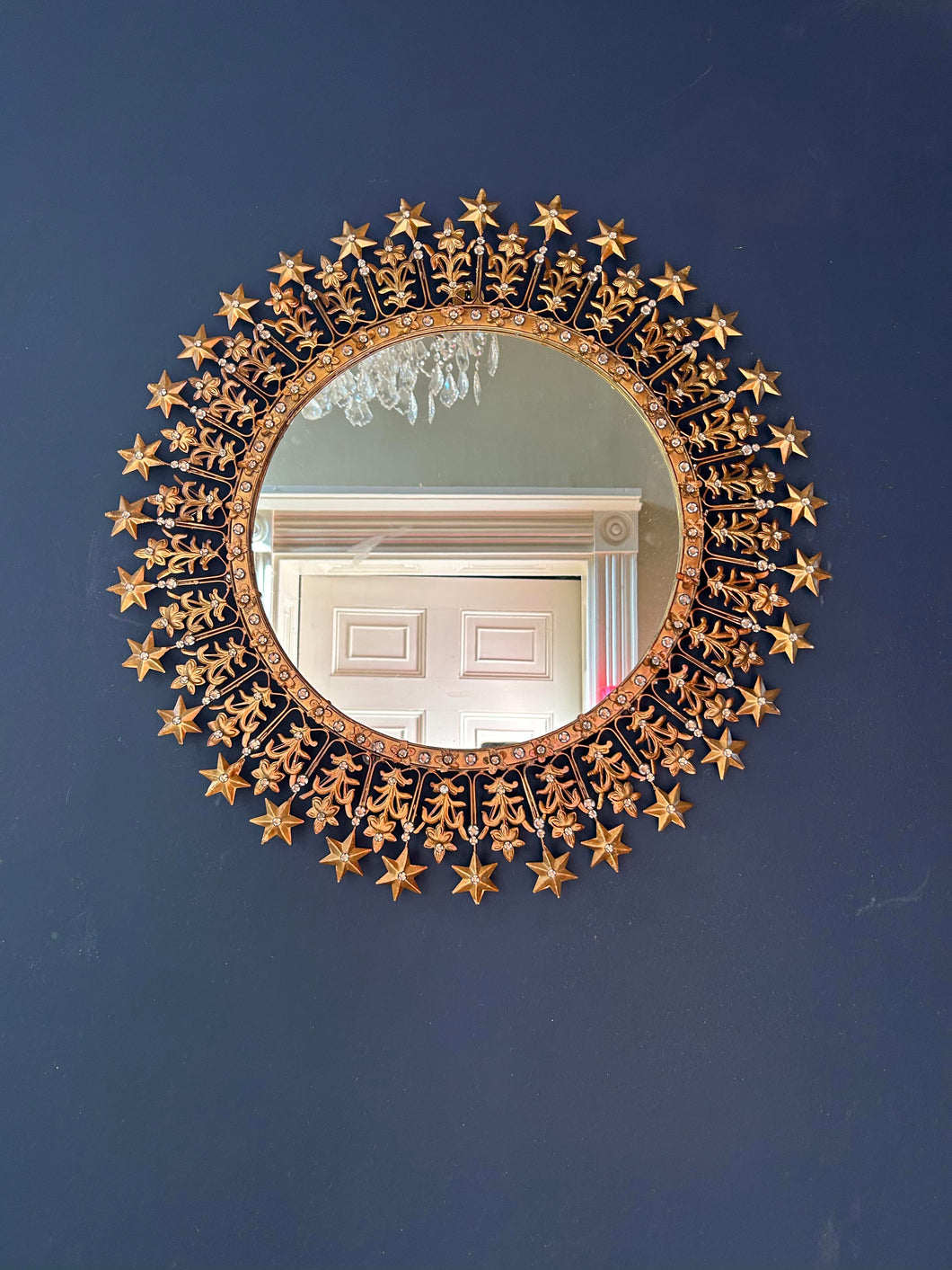 Santos Round Mirror