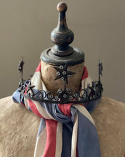 Load image into Gallery viewer, Large Low Bronze Antique Santos Crown
