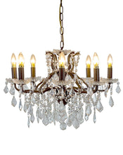 Load image into Gallery viewer, Antique Crystal Chandelier
