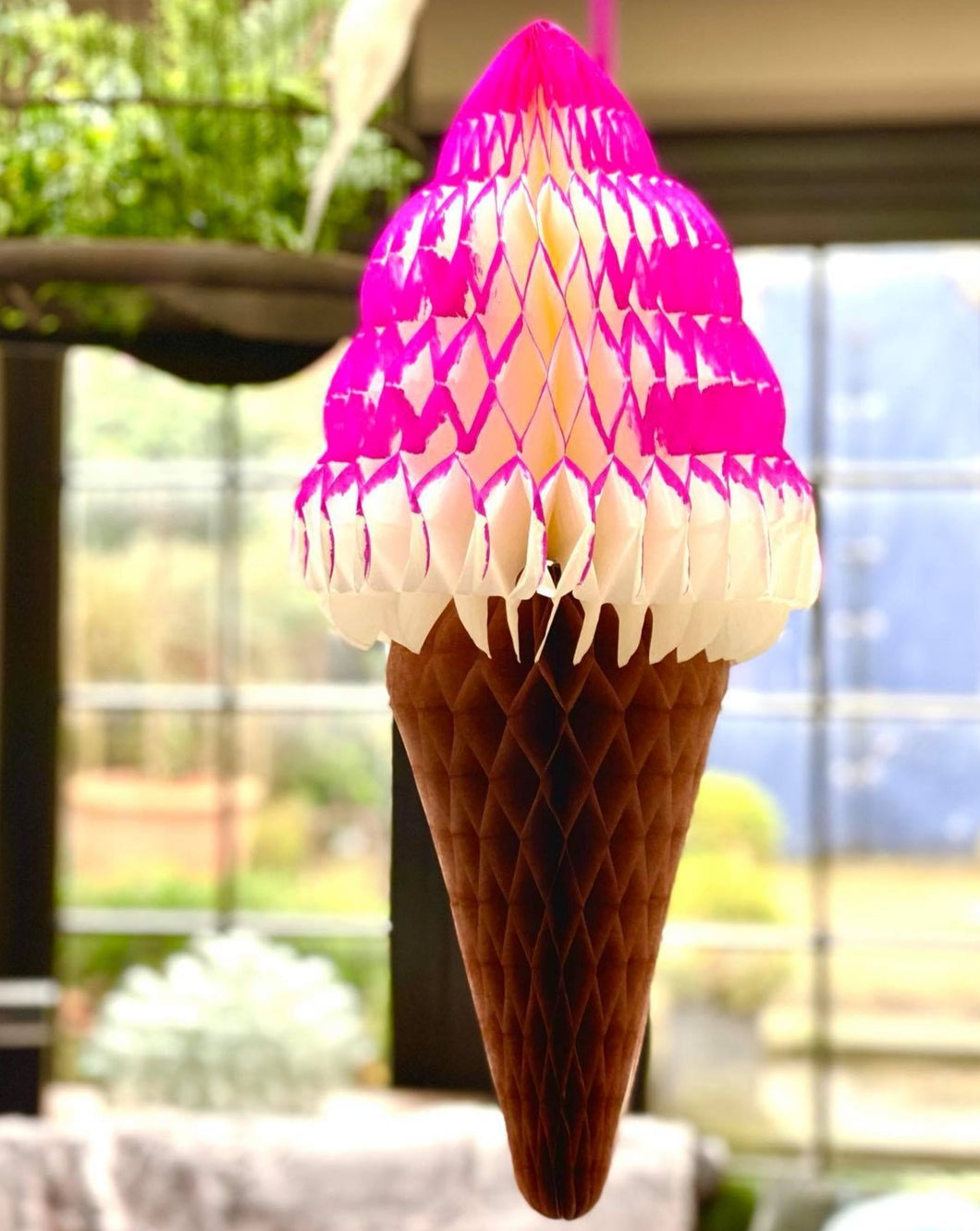 Honeycomb Ice Cream Decoration