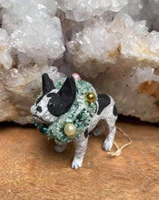 Load image into Gallery viewer, French Bulldog Newspaper Ornament
