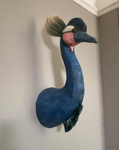 Load image into Gallery viewer, Large Wall Mounted Crowned Crane
