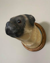 Load image into Gallery viewer, Wall Mounted Pug on Plaque
