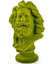 Load image into Gallery viewer, Large Green Flocked Bust Of Marseillaise
