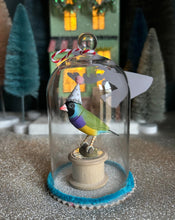 Load image into Gallery viewer, Cloche Bird Christmas Decoration
