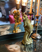 Load image into Gallery viewer, Gold Monkey Lamp
