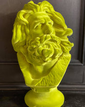 Load image into Gallery viewer, Large Green Flocked Bust Of Marseillaise
