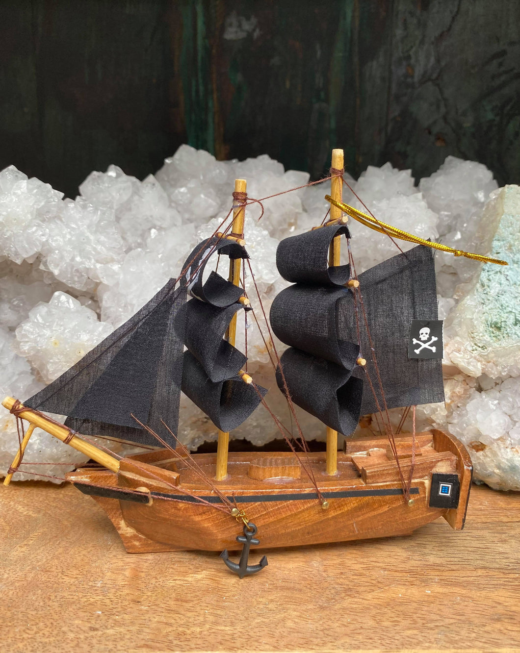 Small Wooden Pirate Ship